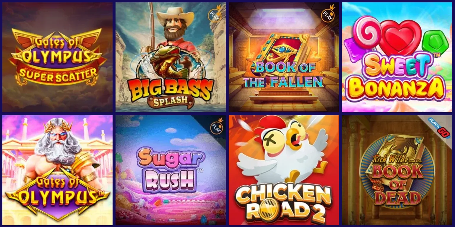 CandySpinz Casino · juegos del lobby
